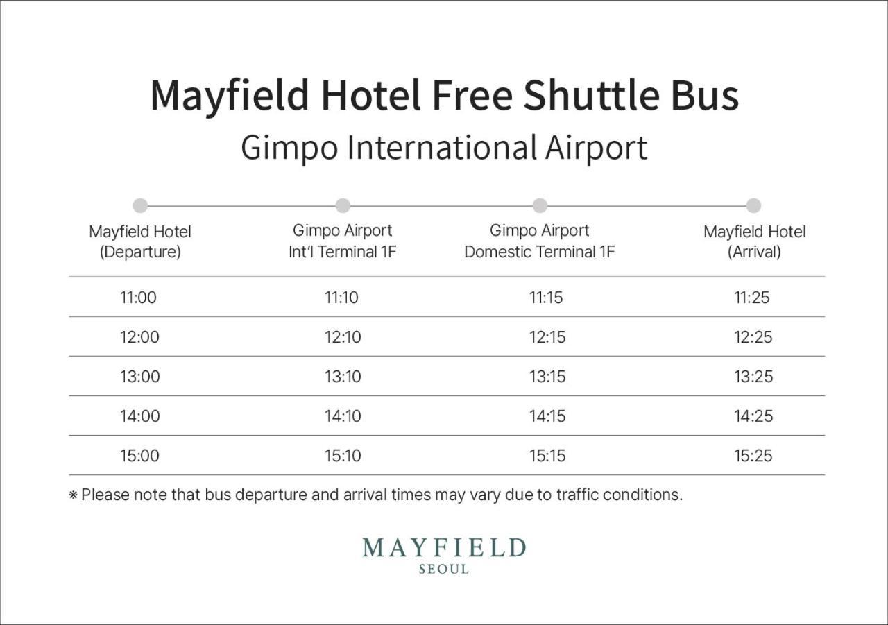 Mayfield Hotel Seoul Luaran gambar